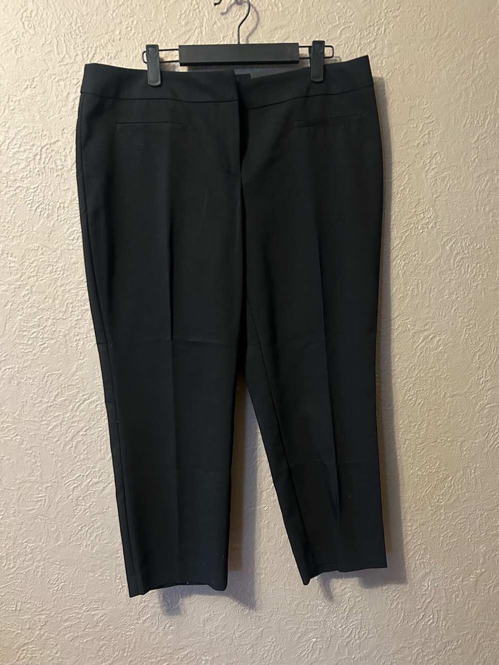 Apt. 9 Black Cropped Dress Pants